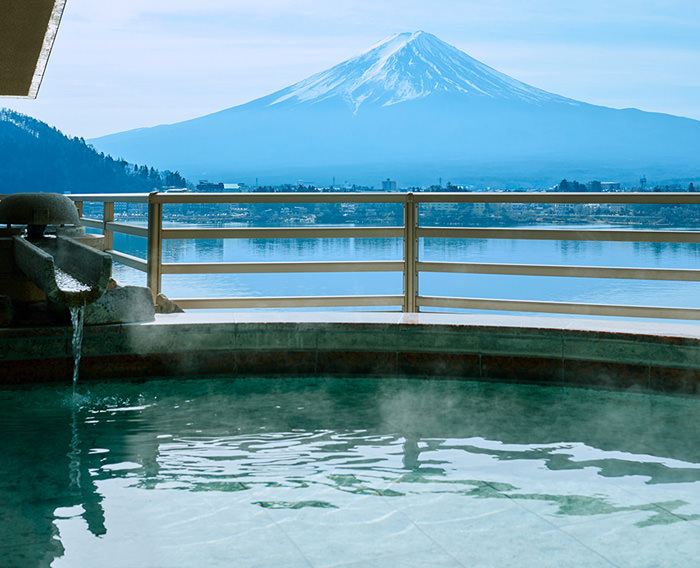 Open-air baths