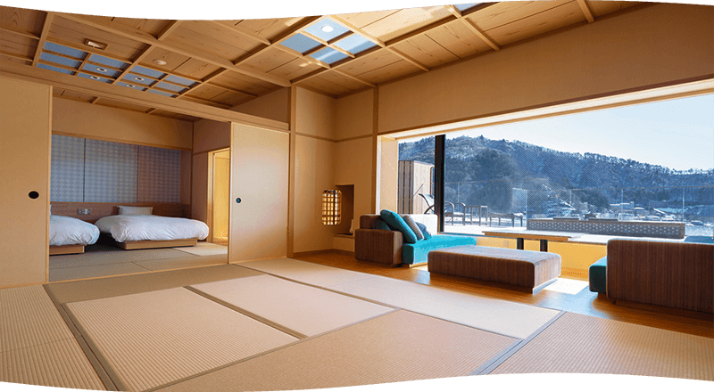Guest Rooms | Celebrate life! Ubuya Ryokan Inn at Lake Kawaguchi